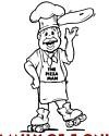 logo Pizza Man (DOS)
